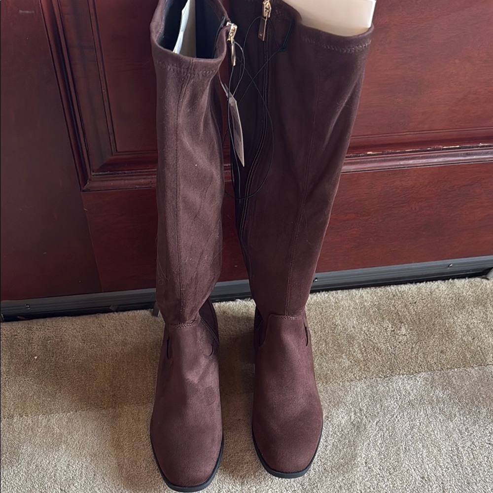 Kenneth Cole Stanford Brown Knee-High Women's Boots size 9 - Picture 6 of 7